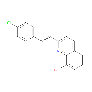 8-Quinolinol, 2-[2-(4-chlorophenyl)ethenyl]-