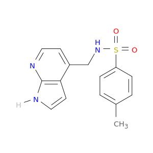 Benzenesulfonamide, 4-methyl-N-(1H-pyrrolo[2,3-b]pyridin-4-ylmethyl)-