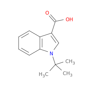 1H-Indole-3-carboxylic acid, 1-(1,1-dimethylethyl)-