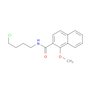 2-Naphthalenecarboxamide, N-(4-chlorobutyl)-1-methoxy-