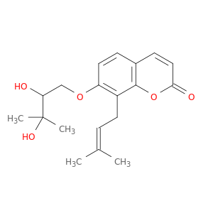 7-(2,3-dihydroxy-3-methylbutoxy)-8-(3-methylbut-2-en-1-yl)-2h-chromen-2-one