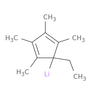 Lithium, (1-ethyl-2,3,4,5-tetramethyl-2,4-cyclopentadien-1-yl)-