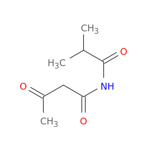 Butanamide, N-(2-methyl-1-oxopropyl)-3-oxo-