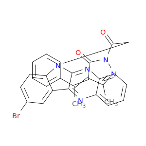 3H-Pyrazol-3-one,2-[2-(9-bromo-6H-indolo[2,3-b]quinoxalin-6-yl)acetyl]-2,4-dihydro-5-methyl-4-(1-phenylethylidene)-
