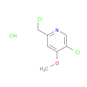 5-Chloro-2-(chloromethyl)-4-methoxypyridine Hydrochloride