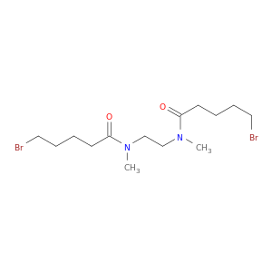Pentanamide, N,N'-1,2-ethanediylbis[5-bromo-N-methyl-