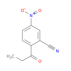 5-硝基-2-(1-氧代丙基)苯甲腈
