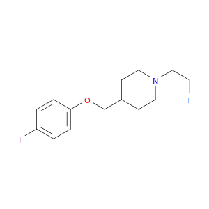 Piperidine, 1-(2-fluoroethyl)-4-[(4-iodophenoxy)methyl]-