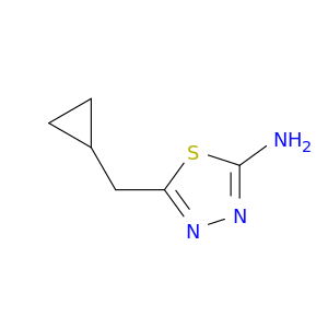 1,3,4-Thiadiazol-2-amine, 5-(cyclopropylmethyl)-
