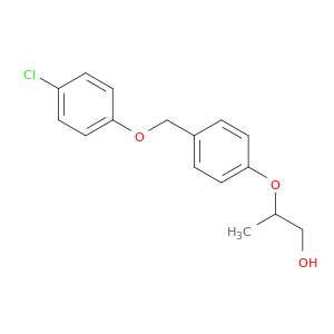 1-Propanol, 2-[4-[(4-chlorophenoxy)methyl]phenoxy]-