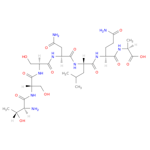 L-Alanine, L-threonyl-L-seryl-L-seryl-L-asparaginyl-L-leucyl-L-glutaminyl-