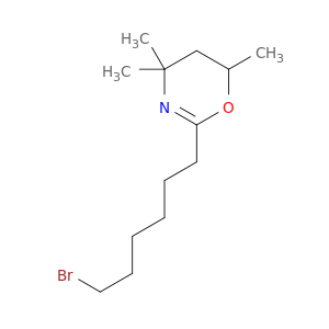4H-1,3-Oxazine, 2-(6-bromohexyl)-5,6-dihydro-4,4,6-trimethyl-