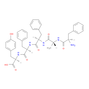 D-Tyrosine, D-phenylalanyl-D-alanyl-D-phenylalanyl-D-phenylalanyl-