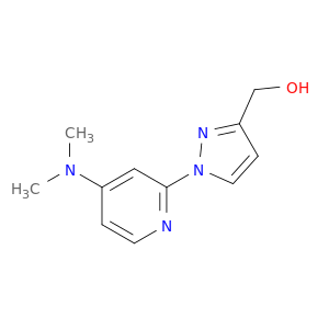 (1-(4-(Dimethylamino)pyridin-2-yl)-1H-pyrazol-3-yl)methanol