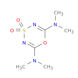 1,4,3,5-Oxathiadiazine-2,6-diamine, N,N,N',N'-tetramethyl-, 4,4-dioxide