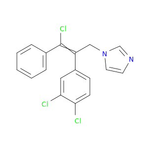 1H-Imidazole, 1-[3-chloro-2-(3,4-dichlorophenyl)-3-phenyl-2-propenyl]-