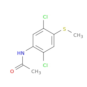 Acetamide, N-[2,5-dichloro-4-(methylthio)phenyl]-