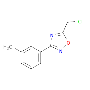 5-(Chloromethyl)-3-(m-tolyl)-1,2,4-oxadiazole