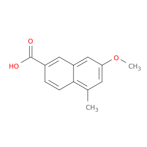 2-Naphthalenecarboxylic acid, 7-methoxy-5-methyl-