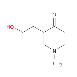 3-(2-Hydroxyethyl)-1-methylpiperidin-4-one