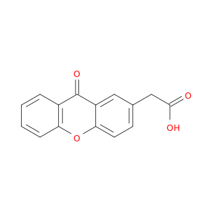 9H-Xanthene-2-aceticacid, 9-oxo-