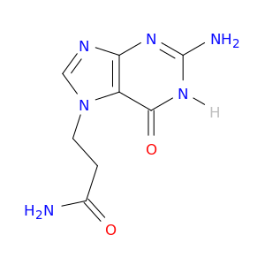7H-Purine-7-propanamide, 2-amino-1,6-dihydro-6-oxo-