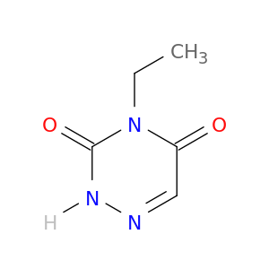 1,2,4-Triazine-3,5(2H,4H)-dione, 4-ethyl-