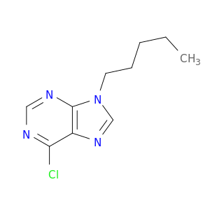 6-chloro-9-pentyl-purine