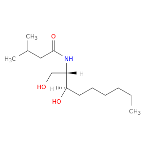 Butanamide, N-[(1S,2R)-2-hydroxy-1-(hydroxymethyl)octyl]-3-methyl-