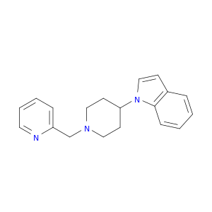1-[1-(2-吡啶基甲基)-4-哌啶基]-1H-吲哚