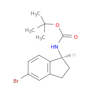 1,1-二甲基乙基N-[(1S)-5-溴-2,3-二氢-1H-茚-1-基]氨基甲酸酯