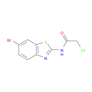 Acetamide,N-(6-bromo-2-benzothiazolyl)-2-chloro-