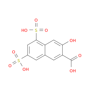 2-Naphthalenecarboxylic acid, 3-hydroxy-5,7-disulfo-