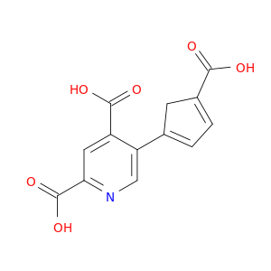 2,4-Pyridinedicarboxylicacid, 5-(4-carboxy-1,3-cyclopentadien-1-yl)-