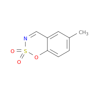 1,2,3-benzoxathiazine, 6-methyl-, 2,2-dioxide