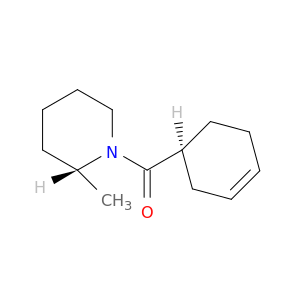 Piperidine, 1-[(1S)-3-cyclohexen-1-ylcarbonyl]-2-methyl-, (2R)-