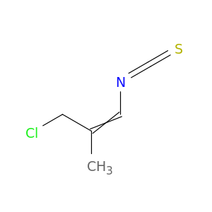 1-Propene, 3-chloro-1-isothiocyanato-2-methyl-