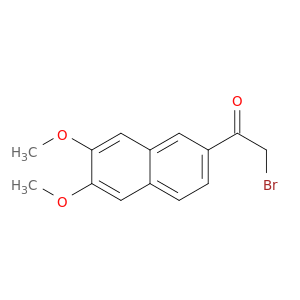 Ethanone, 2-bromo-1-(6,7-dimethoxy-2-naphthalenyl)-