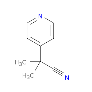 2-Methyl-2-(pyridin-4-yl)propanenitrile