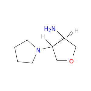 trans-4-(1-吡咯烷基)四氢-3-呋喃胺