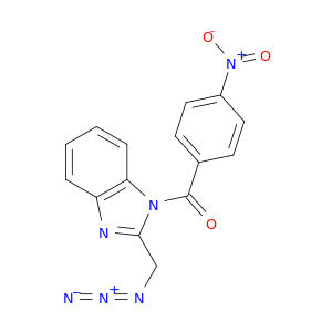 1H-Benzimidazole, 2-(azidomethyl)-1-(4-nitrobenzoyl)-