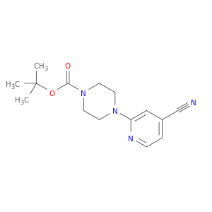 4-(4-氰基-2-吡啶基)-1-哌嗪甲酸叔丁酯