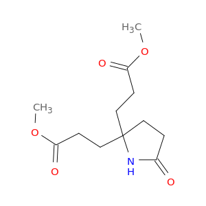 2,2-Pyrrolidinedipropanoic acid, 5-oxo-, dimethyl ester