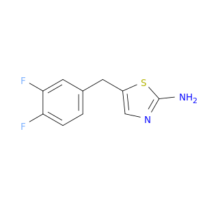 5-[(3,4-Difluorophenyl)methyl]-1,3-thiazol-2-amine