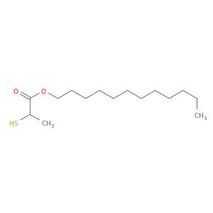 Propanoic acid, mercapto-, dodecyl ester