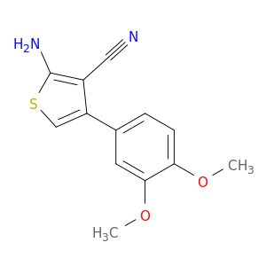 2-氨基-4-(3,4-二甲氧苯基)-3-氰基噻吩