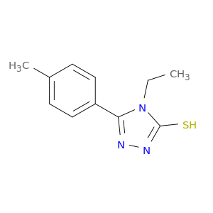 4-Ethyl-5-(p-tolyl)-4H-1,2,4-triazole-3-thiol