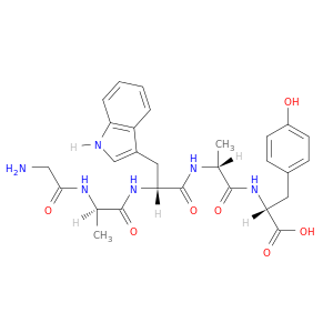 D-Tyrosine, glycyl-D-alanyl-D-tryptophyl-D-alanyl-