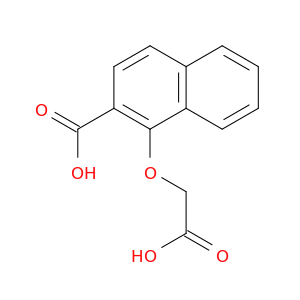 2-Naphthalenecarboxylic acid, 1-(carboxymethoxy)-