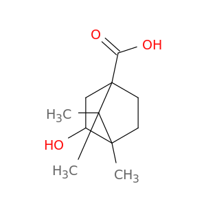Bicyclo[2.2.1]heptane-1-carboxylicacid, 3-hydroxy-4,7,7-trimethyl-